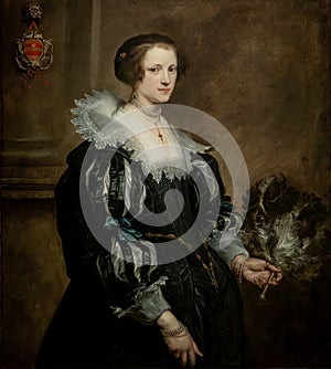 Portrait of Anna Wake by Flemish master Anthony van Dyck